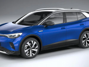 Volkswagen ID4 1. Auflage Regulär 2021 3D Modell
