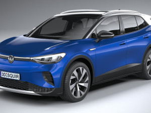 Volkswagen ID4 1st Edition Regular 2021 3D Модель