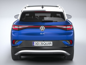 Volkswagen ID4 1st Edition Regular 2021 3D Модель
