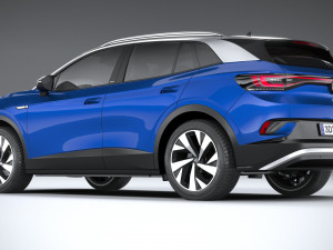 Volkswagen ID4 1st Edition Regular 2021 3D Модель