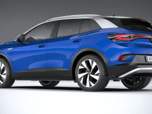 Volkswagen ID4 1st Edition Regular 2021 3D Model