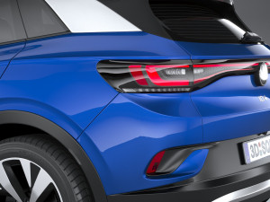 Volkswagen ID4 1st Edition Regular 2021 3D Модель