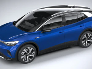 Volkswagen ID4 1st Edition Regular 2021 3D Model