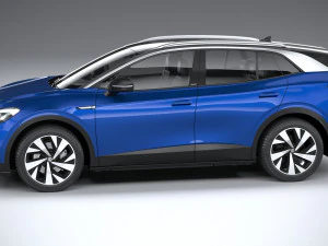 Volkswagen ID4 1st Edition Regular 2021 3D Model