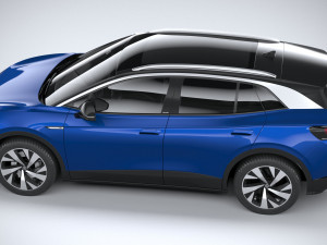 Volkswagen ID4 1st Edition Regular 2021 3D Модель