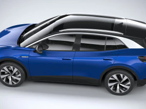 Volkswagen ID4 1st Edition Regular 2021 3D Model
