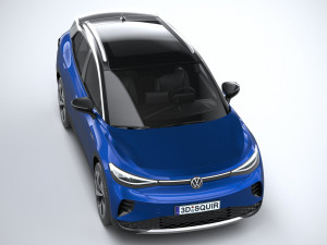 Volkswagen ID4 1st Edition Regular 2021 3D Модель