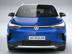 Volkswagen ID4 1st Edition Regular 2021 3D Модель