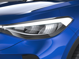 Volkswagen ID4 1st Edition Regular 2021 3D Модель