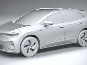 Volkswagen ID4 1st Edition Regular 2021 3D Модель