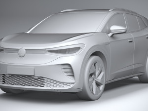 Volkswagen ID4 1st Edition Regular 2021 3D Модель