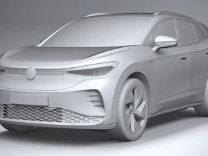 Volkswagen ID4 1st Edition Regular 2021 3D Model