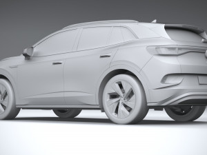 Volkswagen ID4 1st Edition Regular 2021 3D Модель