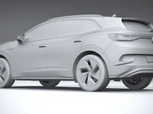 Volkswagen ID4 1st Edition Regular 2021 3D Model