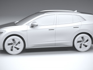 Volkswagen ID4 1st Edition Regular 2021 3D Модель