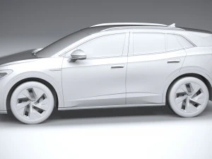 Volkswagen ID4 1st Edition Regular 2021 3D Model
