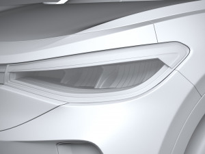 Volkswagen ID4 1st Edition Regular 2021 3D Модель
