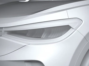 Volkswagen ID4 1st Edition Regular 2021 3D Model
