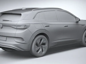 Volkswagen ID4 1st Edition Regular 2021 3D Model