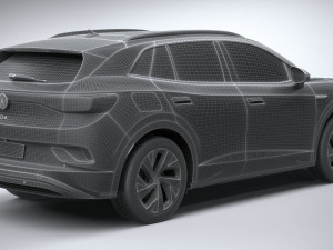 Volkswagen ID4 1st Edition Regular 2021 3D Модель