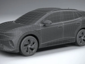 Volkswagen ID4 1st Edition Regular 2021 3D Model