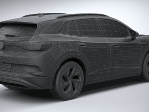 Volkswagen ID4 1st Edition Regular 2021 3D Модель