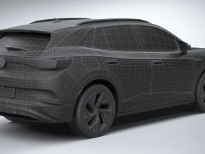 Volkswagen ID4 1st Edition Regular 2021 3D Model