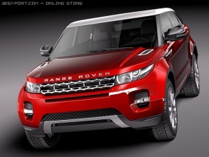 Range Rover Evoque 5-door 2012 3D Model