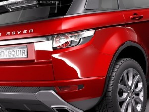 Range Rover Evoque 5-door 2012 3D Model