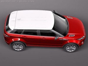 Range Rover Evoque 5-door 2012 3D Model