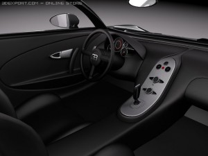 Bugatti Veyron Super Sport 2012 3D Model