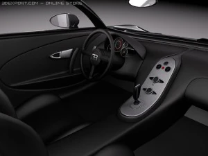 Bugatti Veyron Super Sport 2012 3D Model