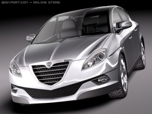 Lancia Delta 2012 Modelo 3D
