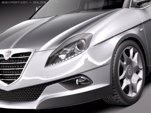 Lancia Delta 2012 Modelo 3D