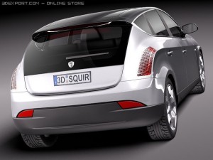 Lancia Delta 2012 Modelo 3D