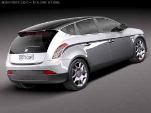 Lancia Delta 2012 Modelo 3D