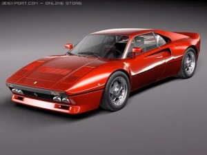 Ferrari 288 GTO 1984-1987 Model 3D