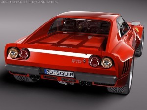 Ferrari 288 GTO 1984-1987 3D Модель