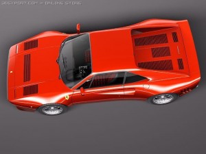 Ferrari 288 GTO 1984-1987 3D Модель