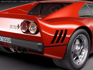 Ferrari 288 GTO 1984-1987 3D Модель