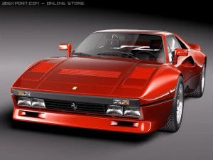 Ferrari 288 GTO 1984-1987 3D Model