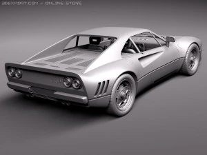 Ferrari 288 GTO 1984-1987 3D Model
