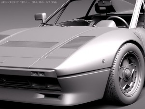 Ferrari 288 GTO 1984-1987 3D Модель