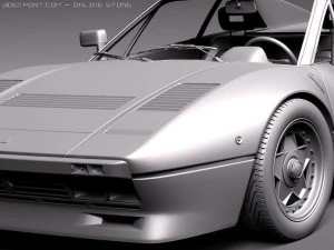 Ferrari 288 GTO 1984-1987 3D Model