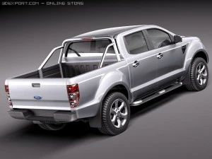 Ranger Crew Cab 2012 3D Model