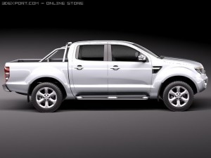 Ranger Crew Cab 2012 3D 模型