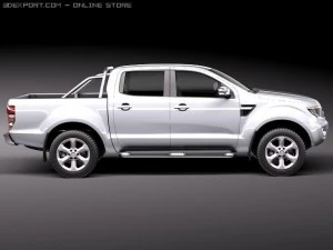 Ranger Crew Cab 2012 3D Model