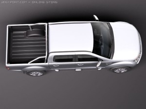 Ranger Crew Cab 2012 3D 模型