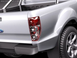 Ranger Crew Cab 2012 3D Model