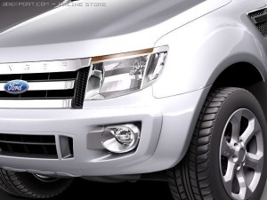 Ranger Crew Cab 2012 3D 模型